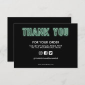 Carte Panneau de signalisation en mousse de mer Merci (Devant / Derrière)