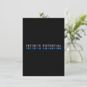 Carte Panneau de table de défaut de potentiel infini (Debout devant)