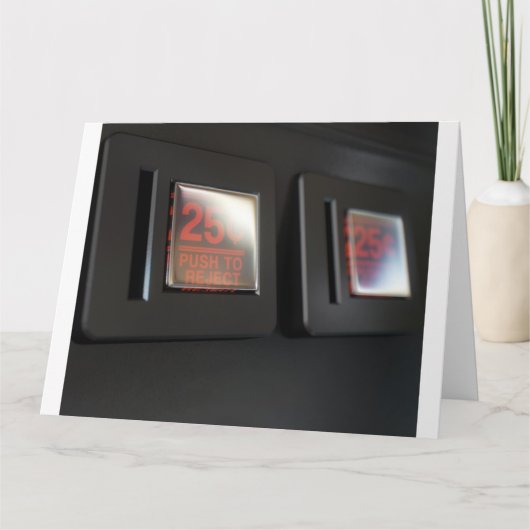 Carte Panneau d'emplacement de pièce de machine d'arcade (Devant)