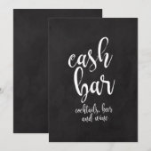 Carte Panneau Mariage de tableau de bord abordable de la (Devant / Derrière)