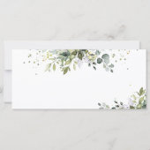Carte Panneau Mariage de verdure (Dos)