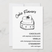 Carte Panneau minimaliste moderne Mariage (Devant)