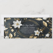 Carte Panneau supérieur Mariage de couronnes florales en (Devant)