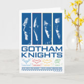 Carte Panneaux de visage Gotham Knights (Fleur jaune)