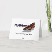 Carte Panorama de Red Rocks à Sedona Arizona Merci (Dos)