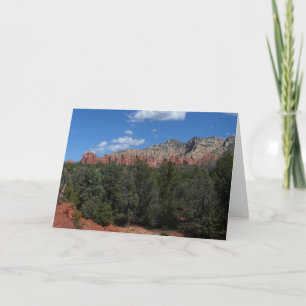 Carte Panorama des rochers rouges à Sedona Arizona
