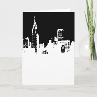 Carte panoramique de New York Pop Art