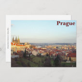 Carte panoramique Prague (Devant / Derrière)