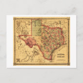 Carte panoramique Texas (Devant)