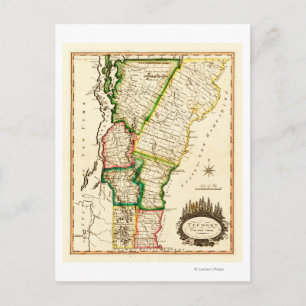 Carte panoramique VermontVermont 2