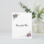 Carte Pansy (Debout devant)