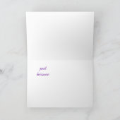 CARTE PANSY CARD-N'IMPORTE QUELLE OCCASION (Intérieur)