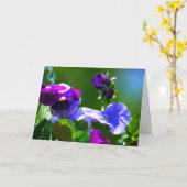 CARTE PANSY CARD-N'IMPORTE QUELLE OCCASION (Fleur jaune)