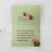 Carte Pansy Juste pour vous-customisez n'importe quelle (Intérieur)