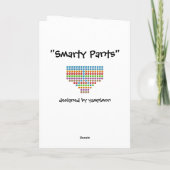 Carte pantalon (Dos)