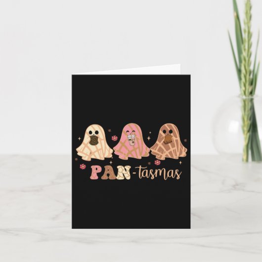 Carte Pantasmas Ghost Conchas Halloween mexicain (Devant)