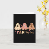 Carte Pantasmas Ghost Conchas Halloween mexicain (Fleur jaune)