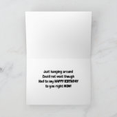 CARTE PANTHER SIMPLEMENT EN PANTING POUR DIRE "HEUREUX A (Intérieur)