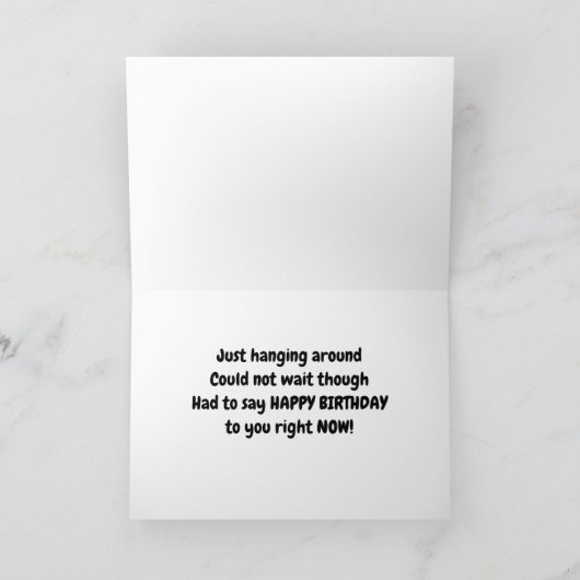 CARTE PANTHER SIMPLEMENT EN PANTING POUR DIRE "HEUREUX A (Intérieur)