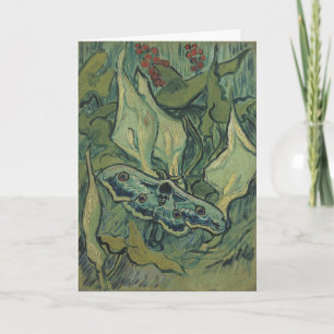 Carte Paon (Empereur) vert par Vincent van Gogh