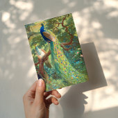 Carte Paon indien | Charles Robert Knight