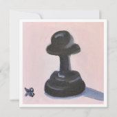 Carte Paon noir (Devant)