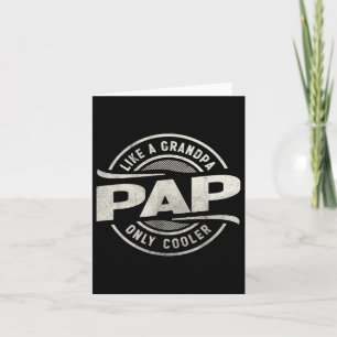 Carte Pap Comme Un Grand-Père Seulement Glacière Amusant