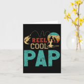 Carte Pap super cool pêche Cadeau de fête des pères pour (Fleur jaune)