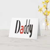 Carte Papa (Fleur jaune)