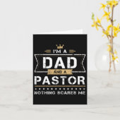 Carte Papa Amp ; Pasteur Rien Ne Me Fait Peur Cadeau (Fleur jaune)