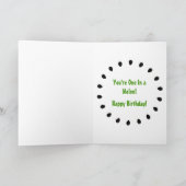 Carte Papa Anniversaire Un dans un Melon Papa (Intérieur)