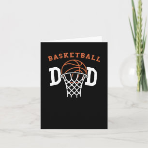 Carte Papa basket. Entraîneur de basket-ball