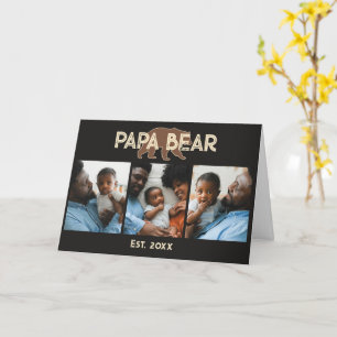 Carte Papa Bear Année de fondation 3 Photo