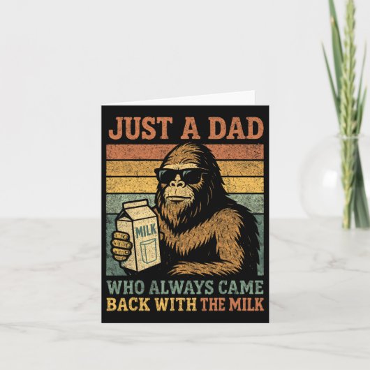 Carte Papa Bigfoot (Devant)