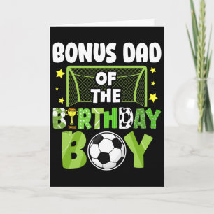 Carte Papa Bonus Foot Anniversaire Garçon Fête Foot Fami