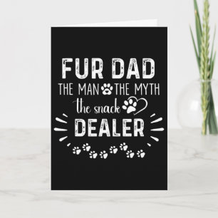 Carte Papa Chéri L'Homme Le Mythe Le Chien Qui Distribue
