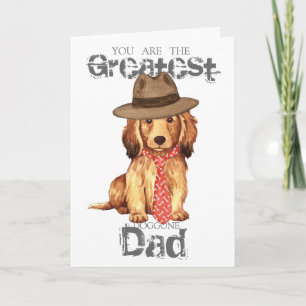 Carte Papa Dachshund