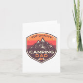 Carte Papa de camping de haute qualité (Devant)