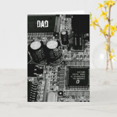 Carte papa de carte de circuit informatique (Fleur jaune)