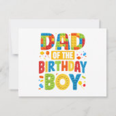 Carte Papa de fête d'anniversaire (Dos)