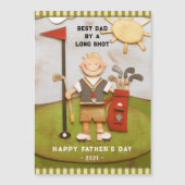 Carte papa de golf (Devant)