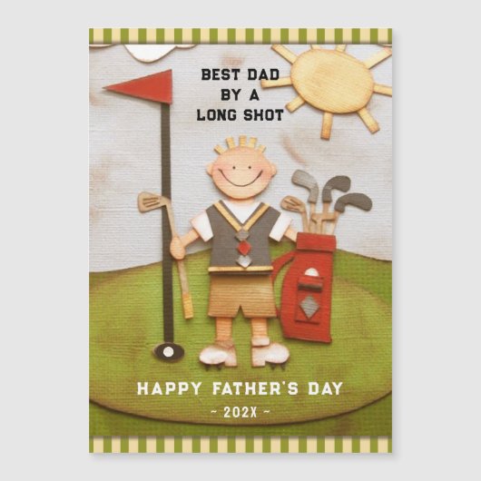 Carte papa de golf (Devant)