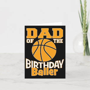 Carte Papa De L'Anniversaire Byller Bysketbyll Fête À Th