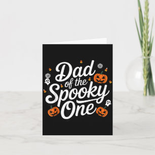 Carte Papa de l'enfant effrayant Funny premier Halloween