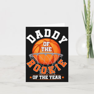 Carte Papa de Rookie 1er Anniversaire Baseball Famille