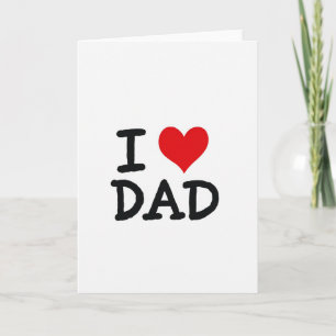 Carte Papa de tout cœur