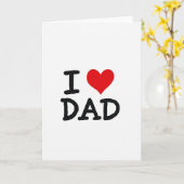 Carte Papa de tout cœur (Fleur jaune)