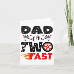 Carte Papa Des Deux Rapides 2E Voiture De Course Boy