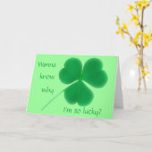 Carte Papa d'Irlandais de fête des pères (Fleur jaune)