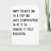 Carte Papa drôle de la Fête des Pères (Devant)